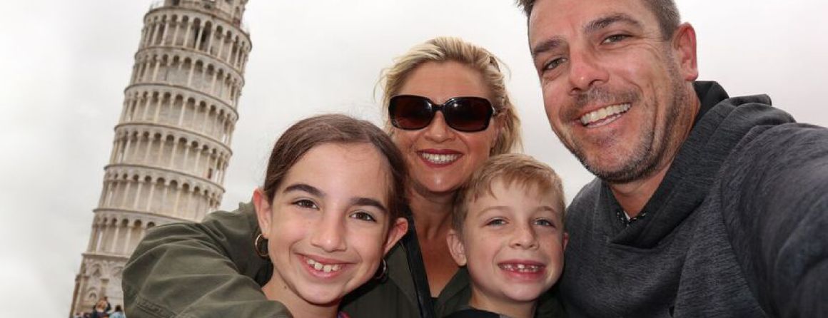 Antoinette Barallon and her family
